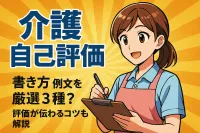 介護の自己評価の書き方と例文の厳選3選！評価が伝わるコツも解説