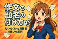 作文の題名の付け方は？6つのコツと具体例で迷いを解消