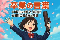 卒業の言葉 中学生の例文30選！立場別の書き方も解説