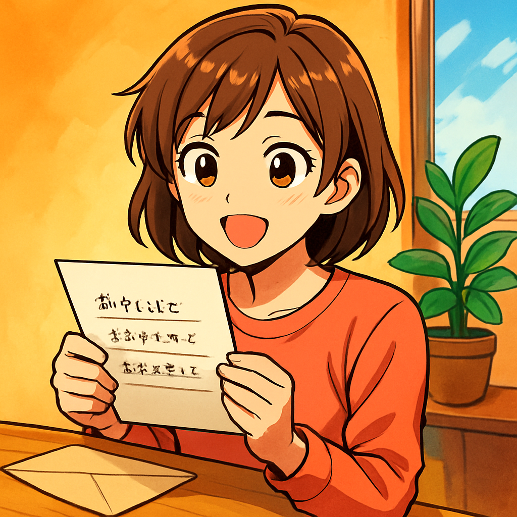 カジュアルなお礼状は「短く・具体的に・早めに」が基本です