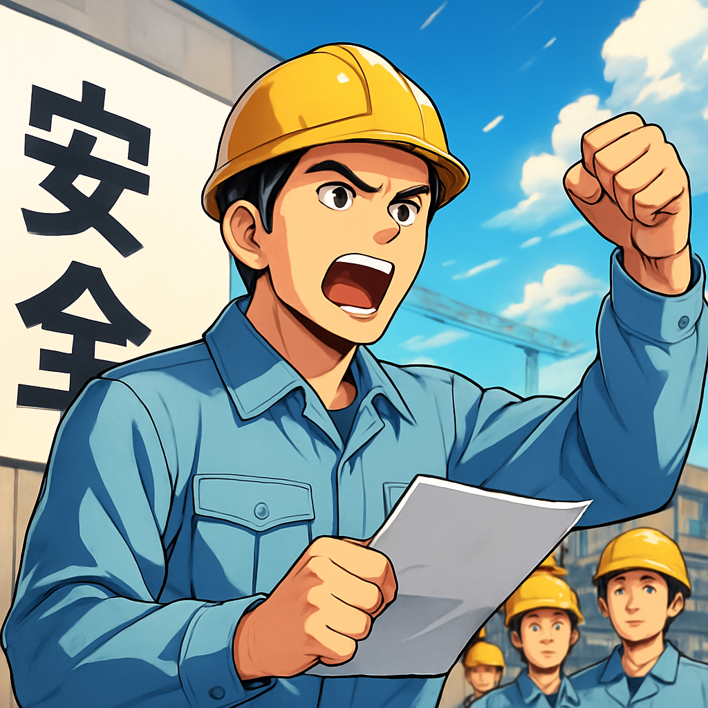 現場で効く安全宣言は「意思」と「行動」をセットにすることが要点です