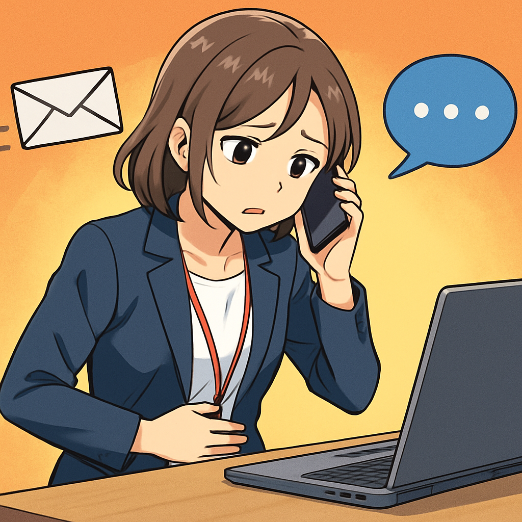 生理痛で仕事を休む連絡は「簡潔・丁寧・必要事項」で十分です