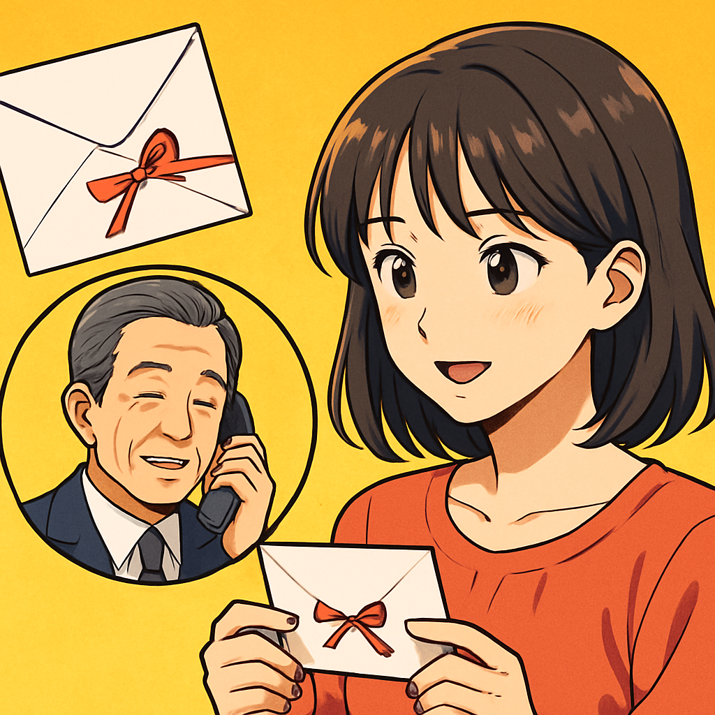 親戚への内祝いお礼は「早めに、簡潔に、具体的に」が基本です