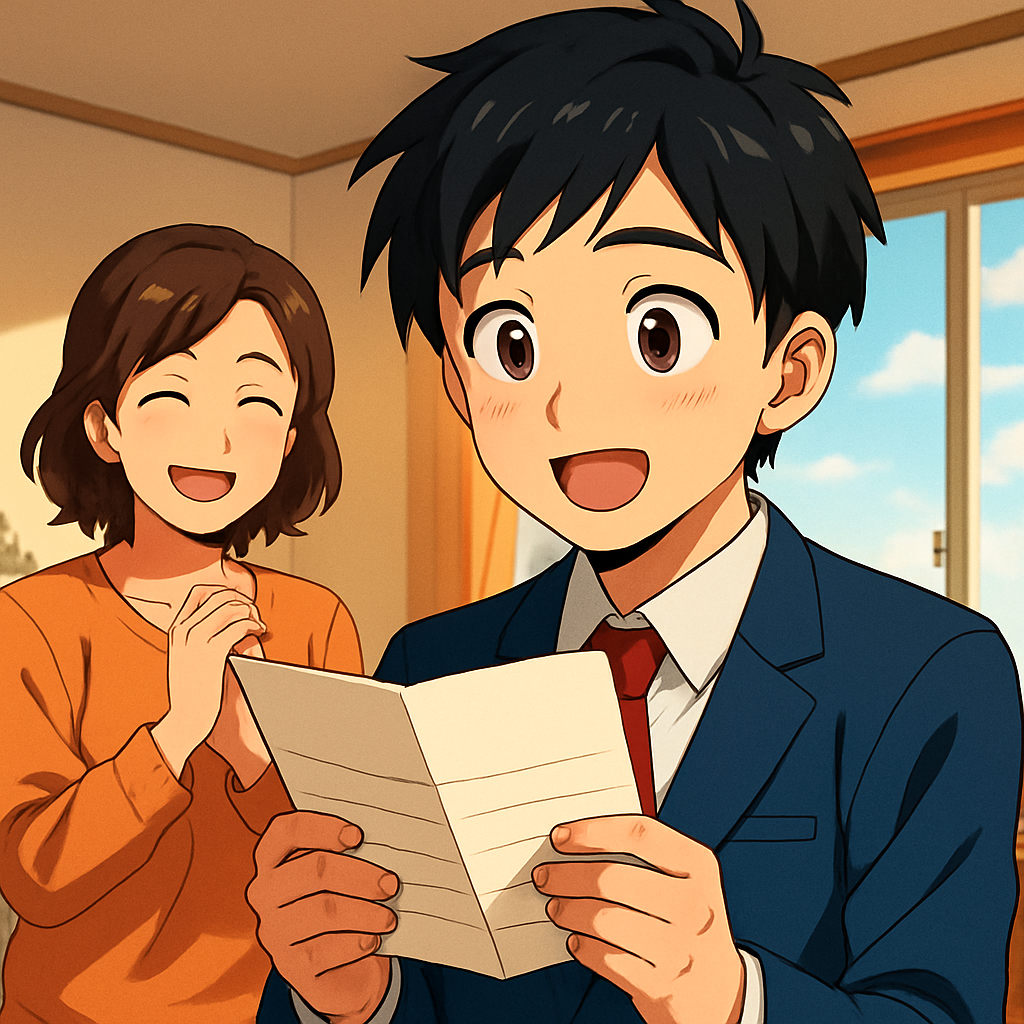 中学生の感謝の手紙は「型」と「具体例」で十分伝わります