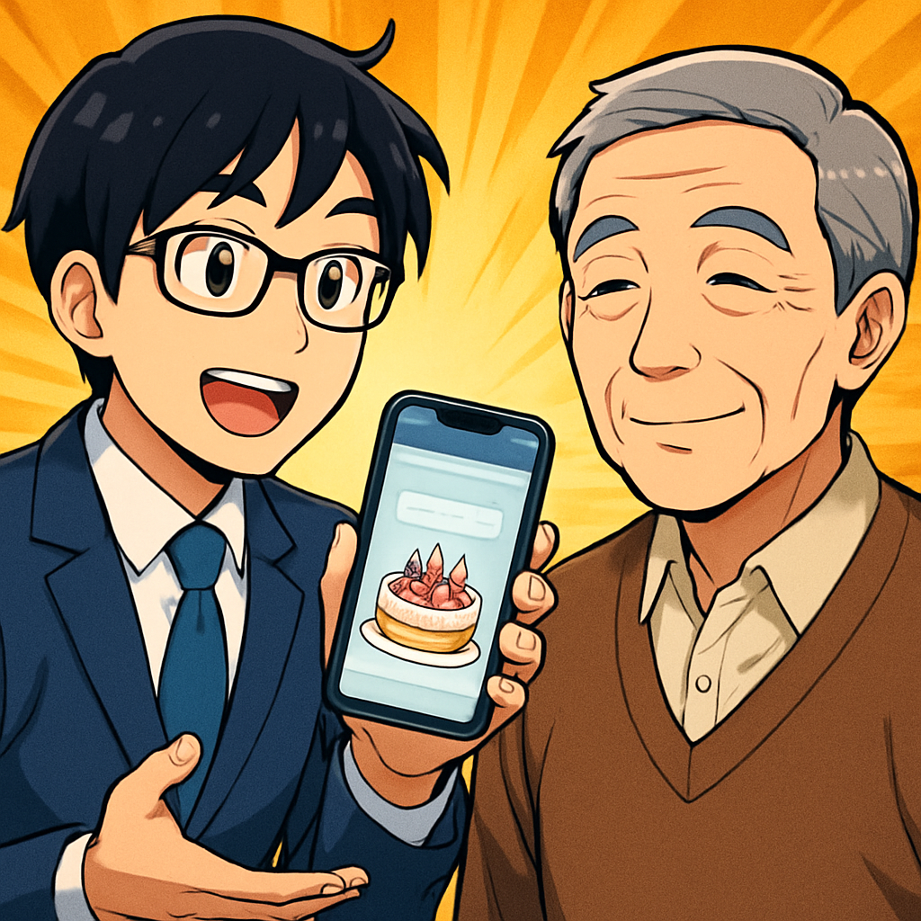 義父さんへのLINE誕生日メッセージは「短く丁寧」が基本です