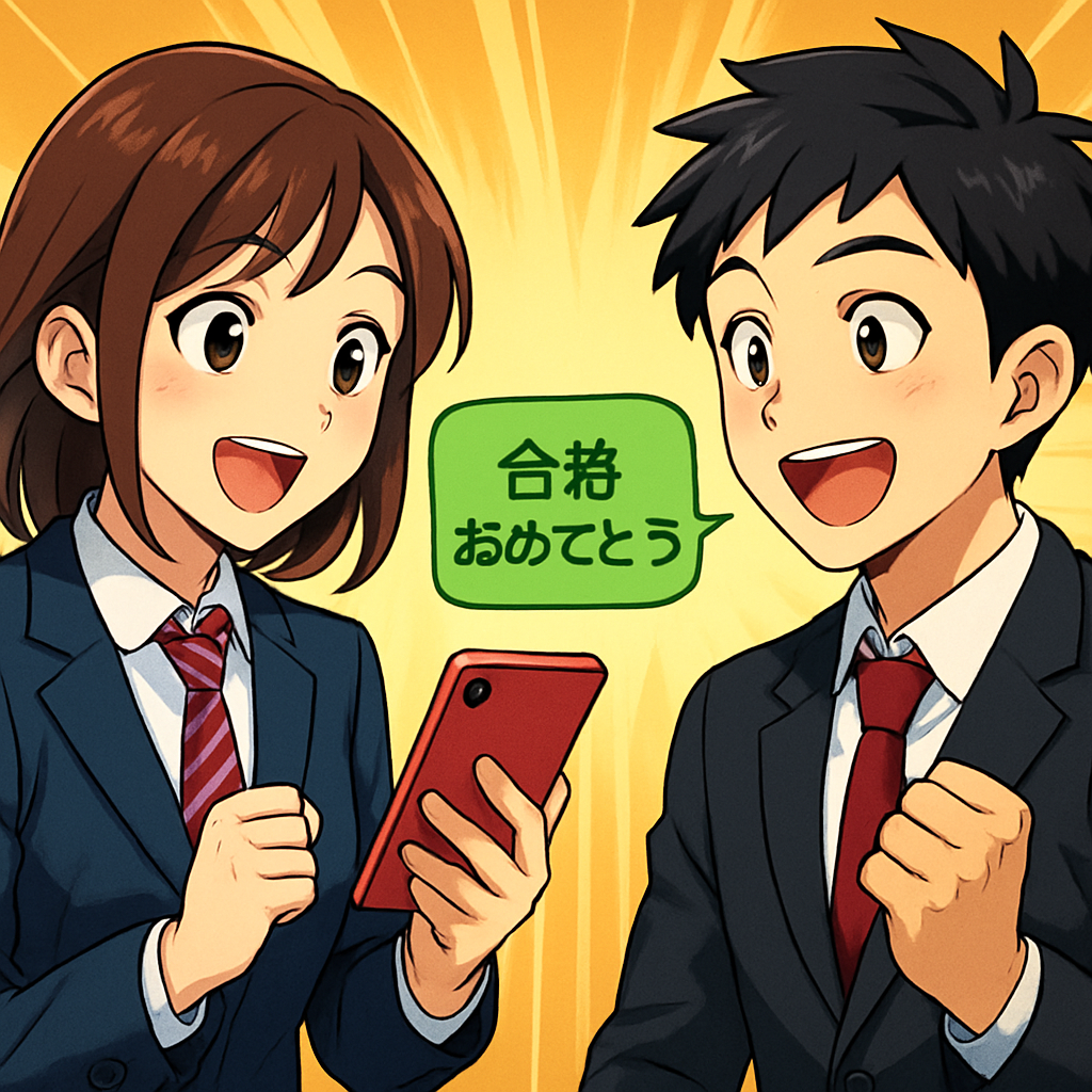 LINEの合格祝いは「短く丁寧」に整えるのが要点です